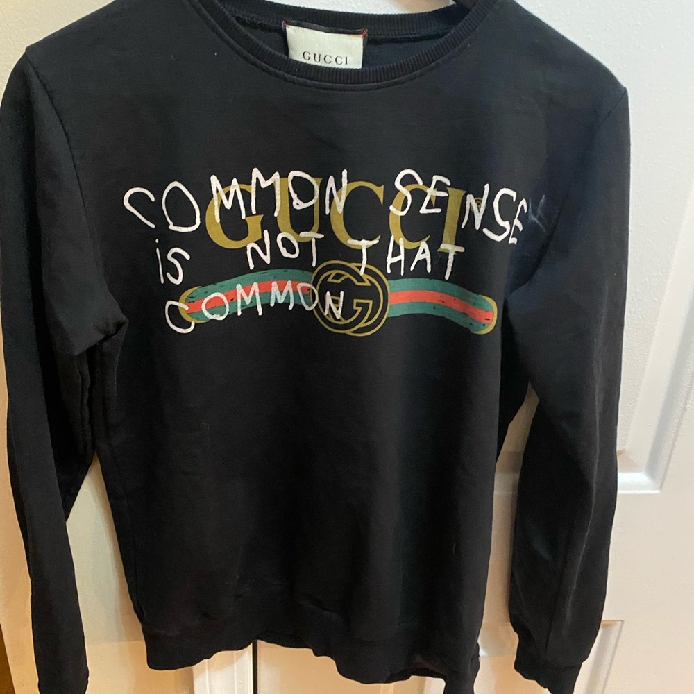 A nice black Gucci sweater